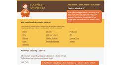 Desktop Screenshot of cukrarny-kavarny.cz